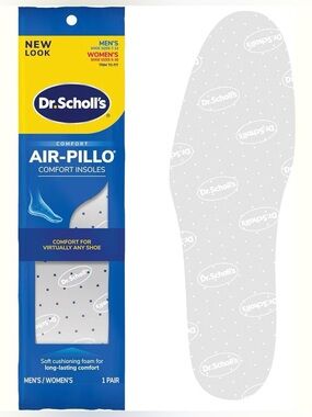 NEW Dr. Scholl's Air-Pillo Comfort Insoles (Size Men 7-13, Women 5-10)